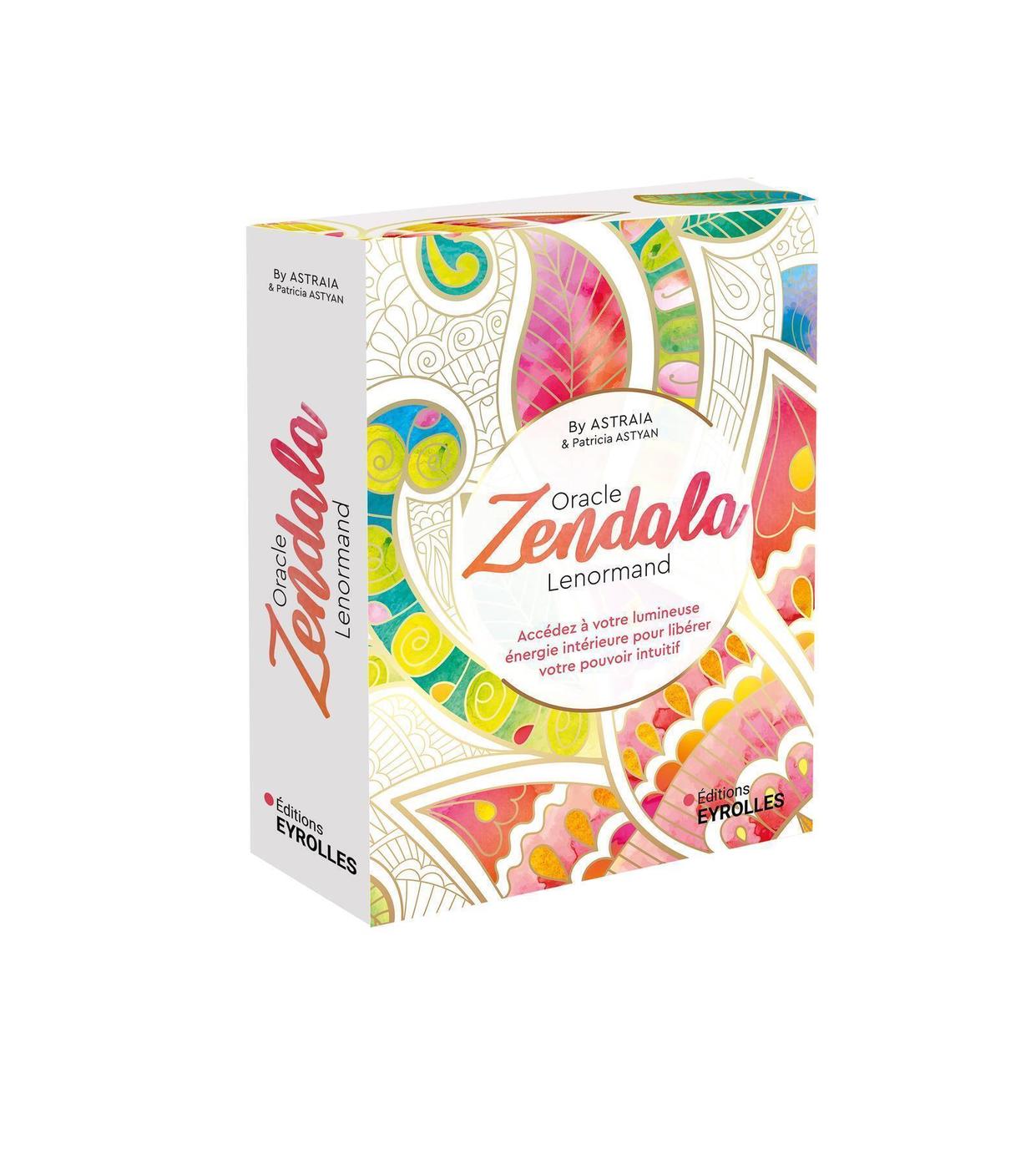 Visuel de <a href="https://www.editions-eyrolles.com/livre/zendala-lenormand">Zendala</a> de <a href="https://www.editions-eyrolles.com/auteurs/by-astraia">By Astria</a> et <a href="https://www.editions-eyrolles.com/auteurs/patricia-astyan">Patricia Astyan</a>